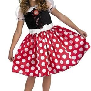 Disney Minnie Mouse Costume Dress - Girls Size 4-6X